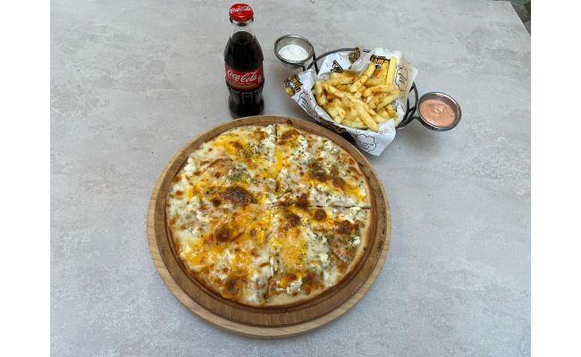 Combo 4 Peynirli Pizza