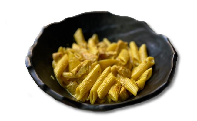 MAKARNALI Köri Soslu Tavuk